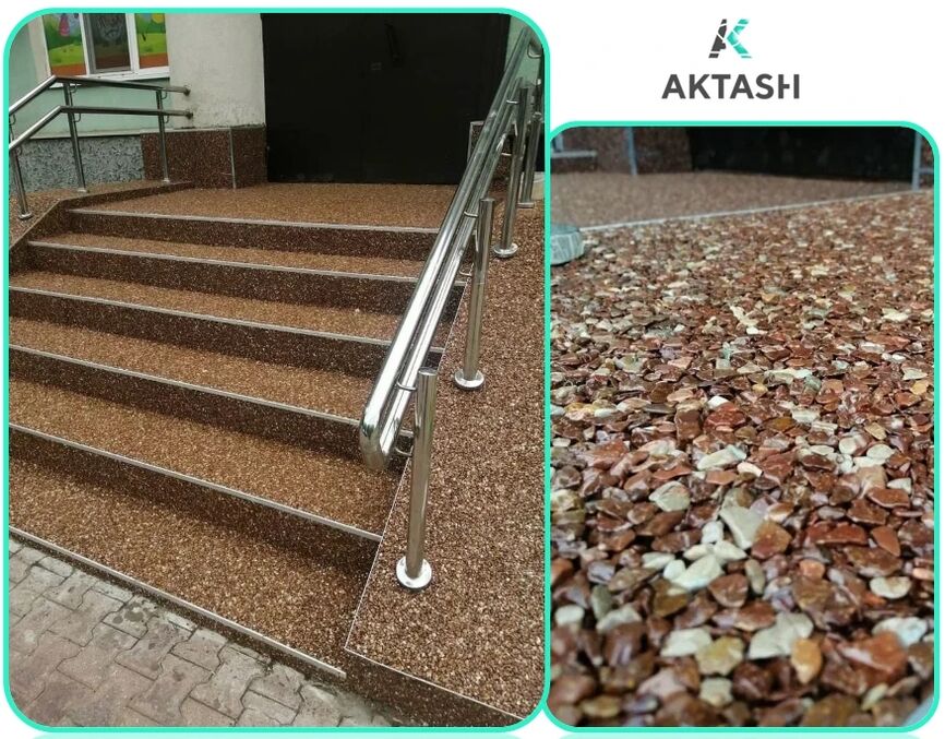Stone carpet and products from Aktash